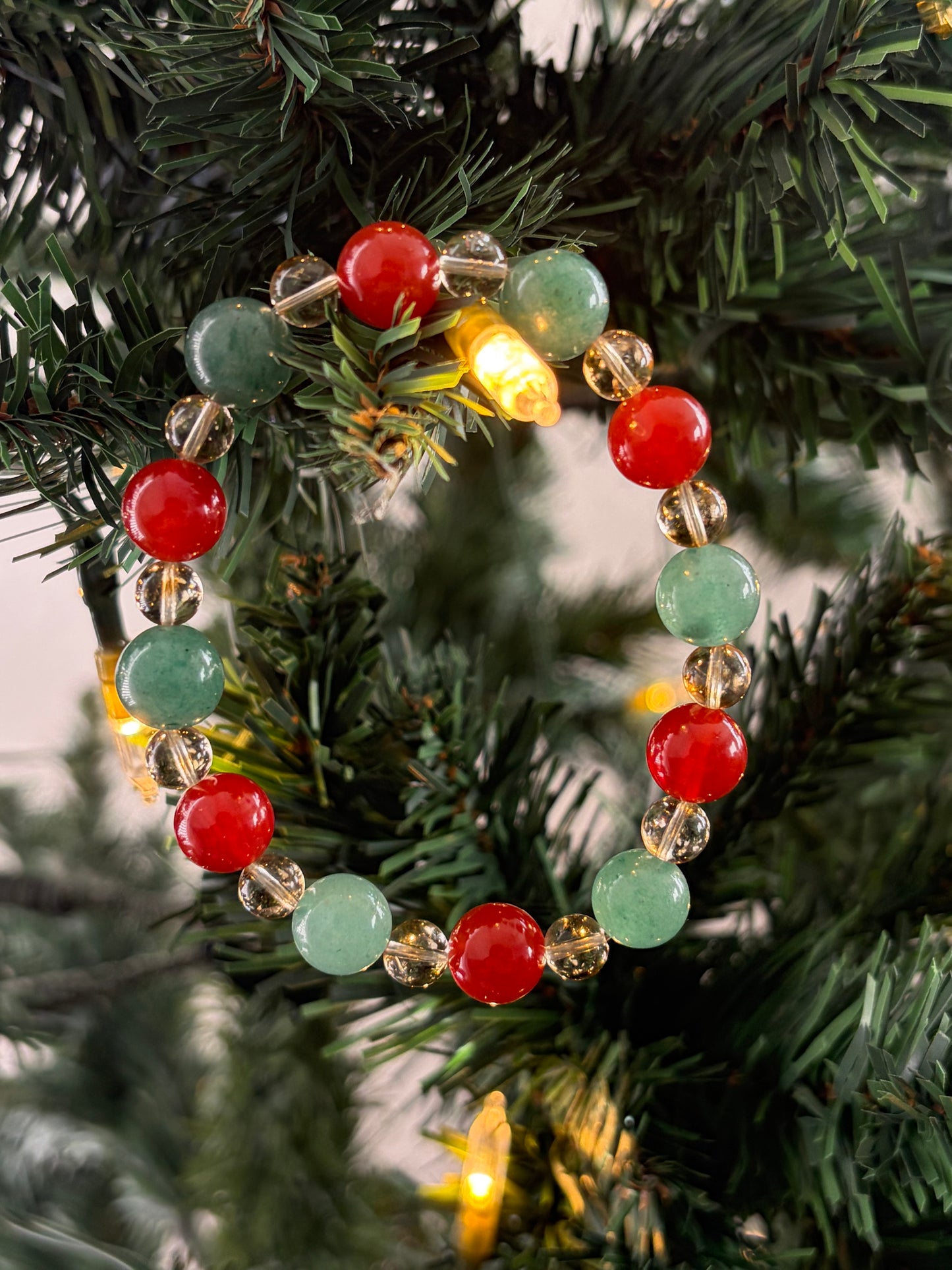 "Holiday Sparkle" Stretch Bracelet