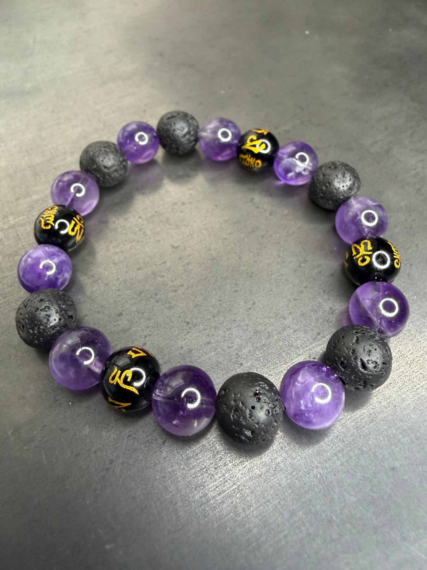 "Balance" Mantra Stretch Bracelet