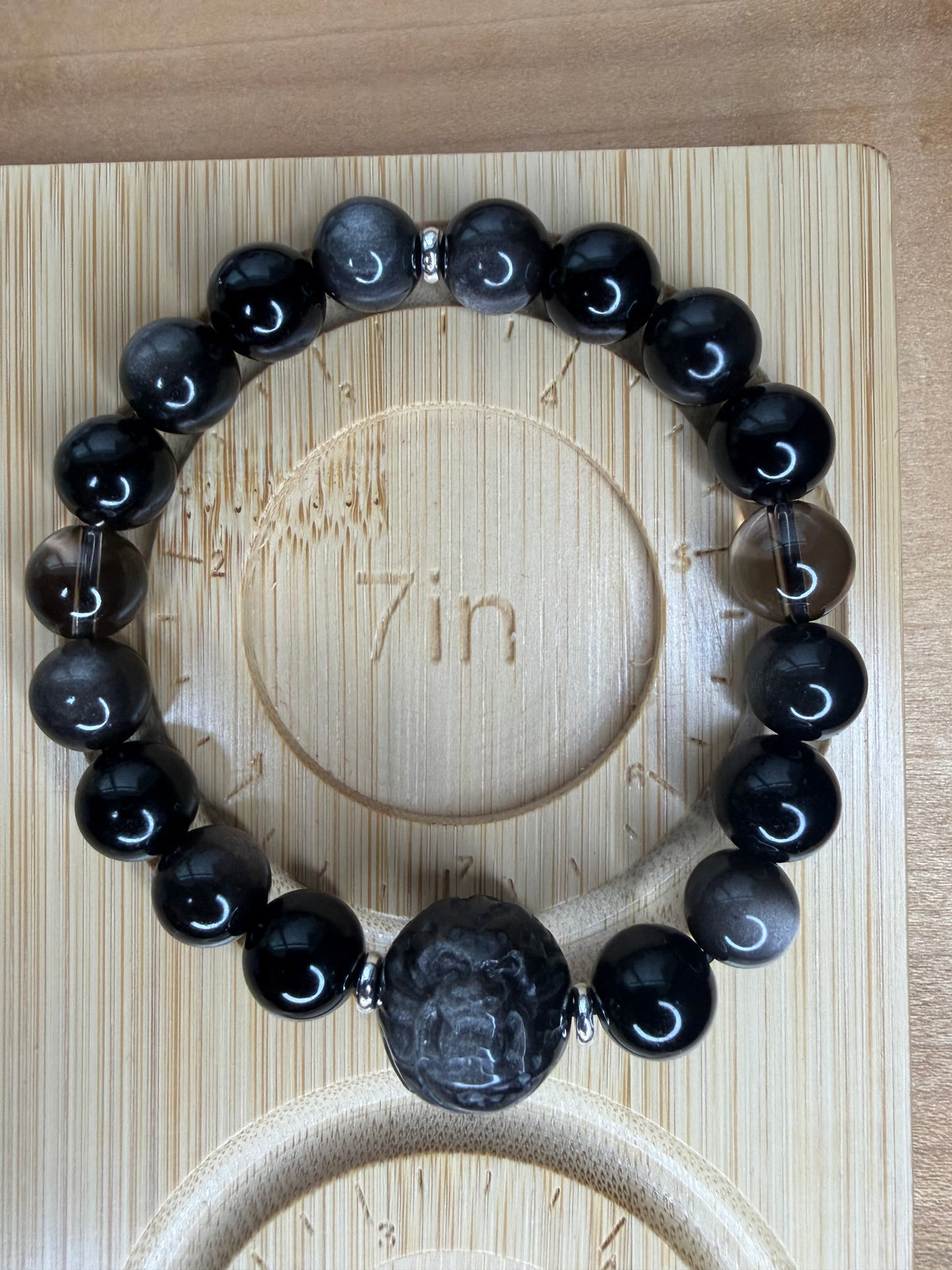 "Dragon Glass" Stretch Bracelet