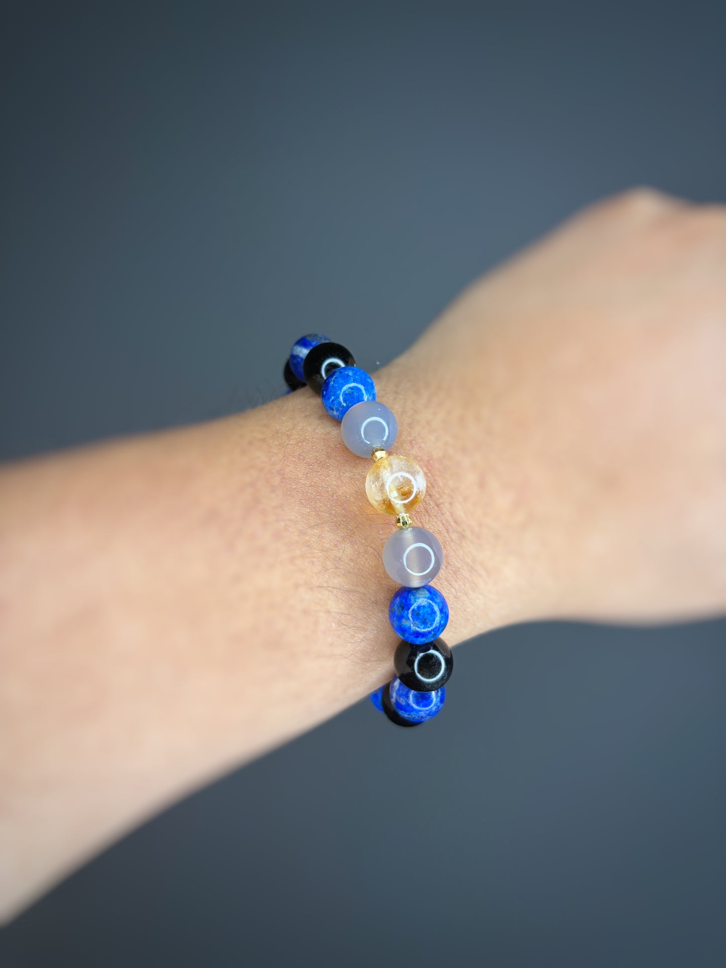 "Lightning Count II" Stretch Bracelet