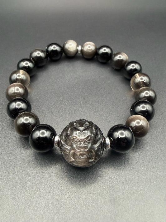 "Dragon Glass" Stretch Bracelet