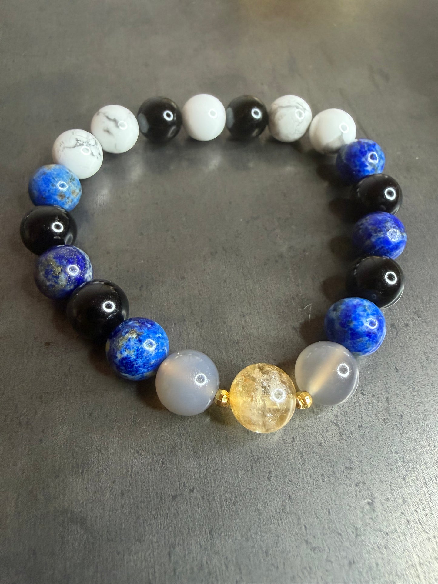 "Lightning Count II" Stretch Bracelet