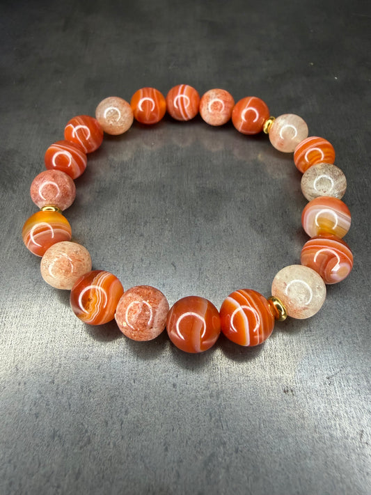 "Phoenix Down" Stretch Bracelet