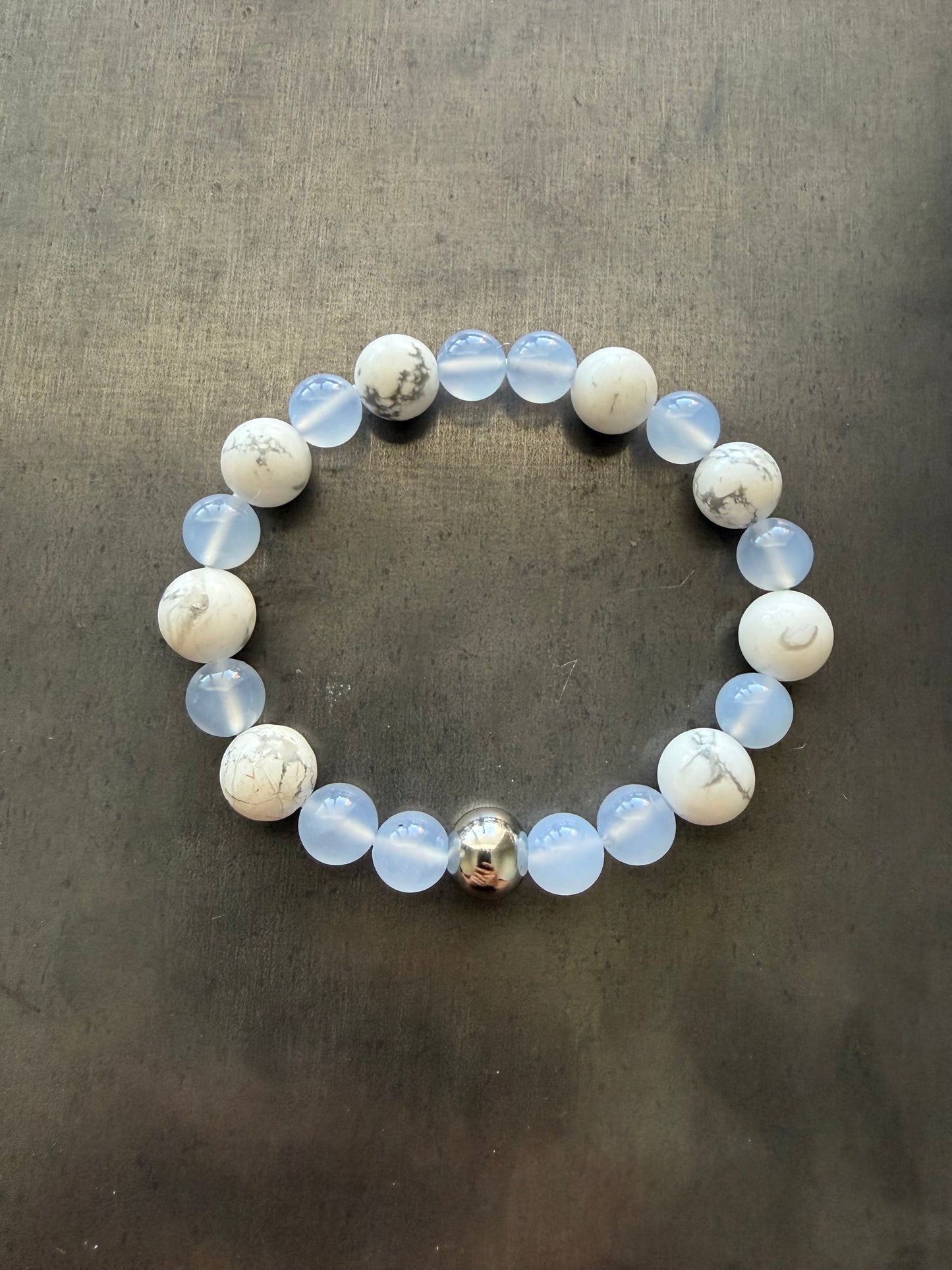 "Winter Reflection" Stretch Bracelet