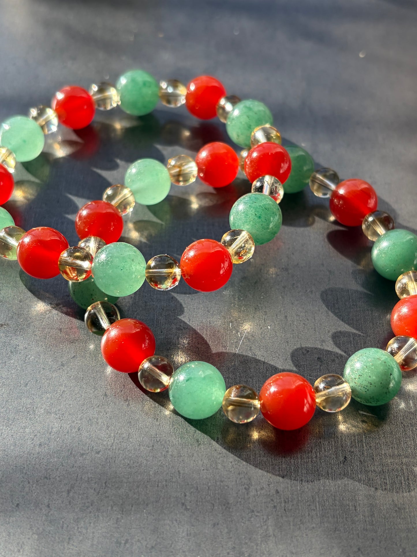 "Holiday Sparkle" Stretch Bracelet