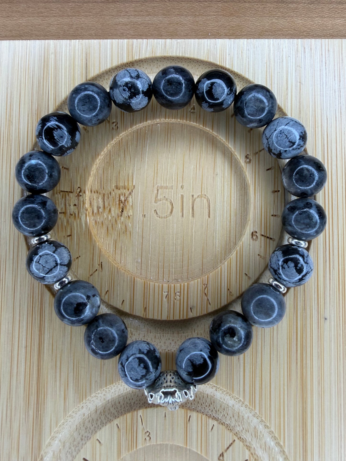 "Lone Wolf" Stretch Bracelet