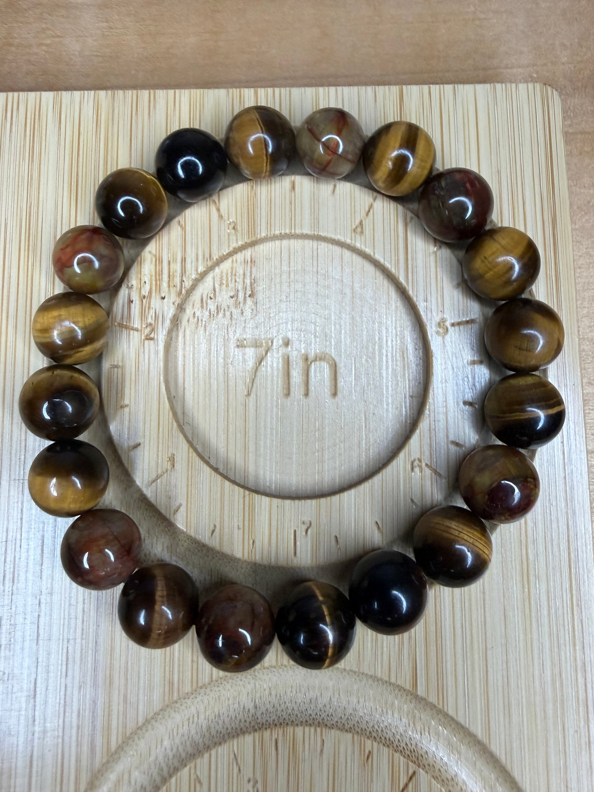 Tigers Eye/Pietersite Stretch Bracelet