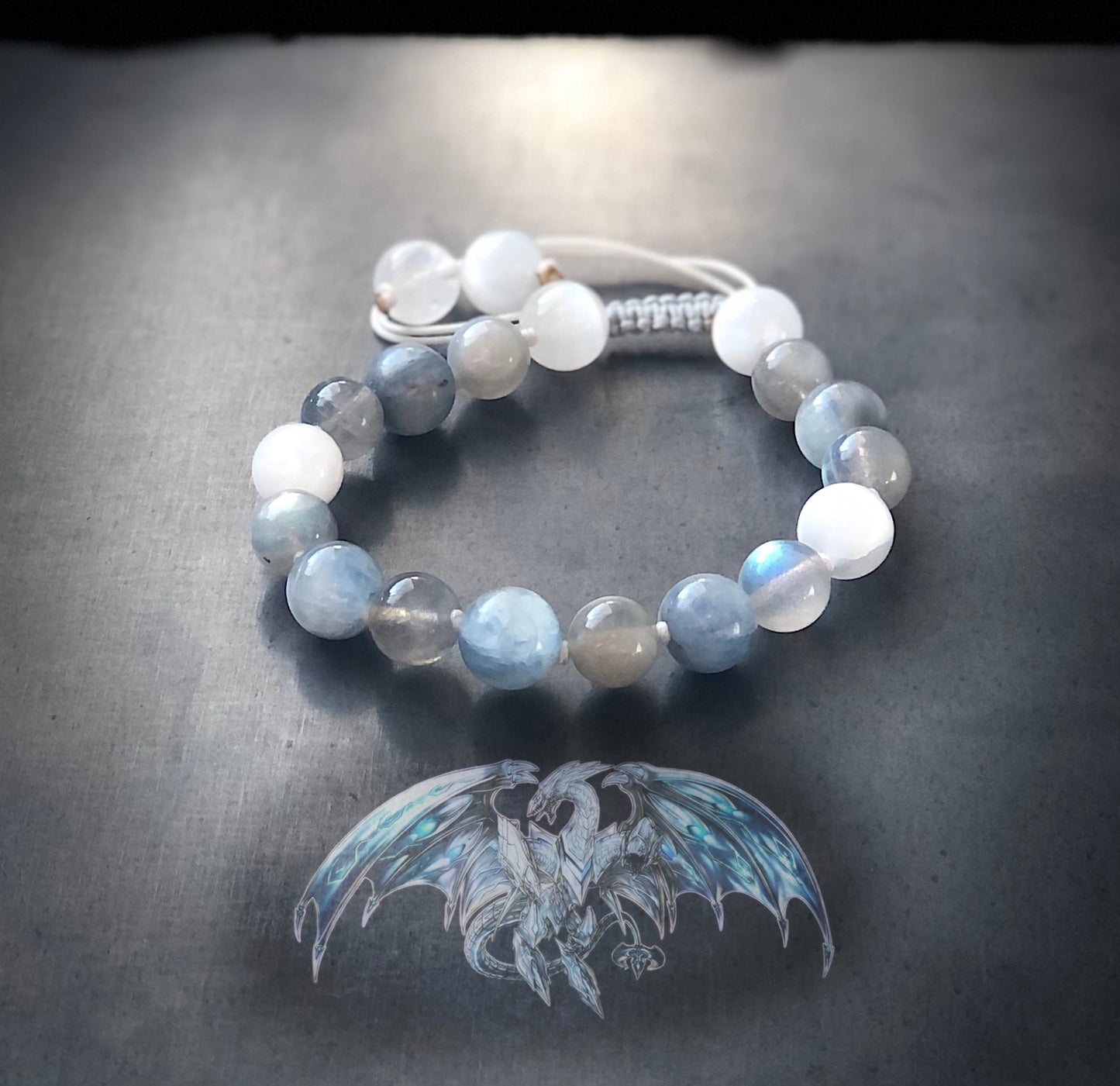 "Neo Blue Eyes Ultimate" String Adjustable Bracelet