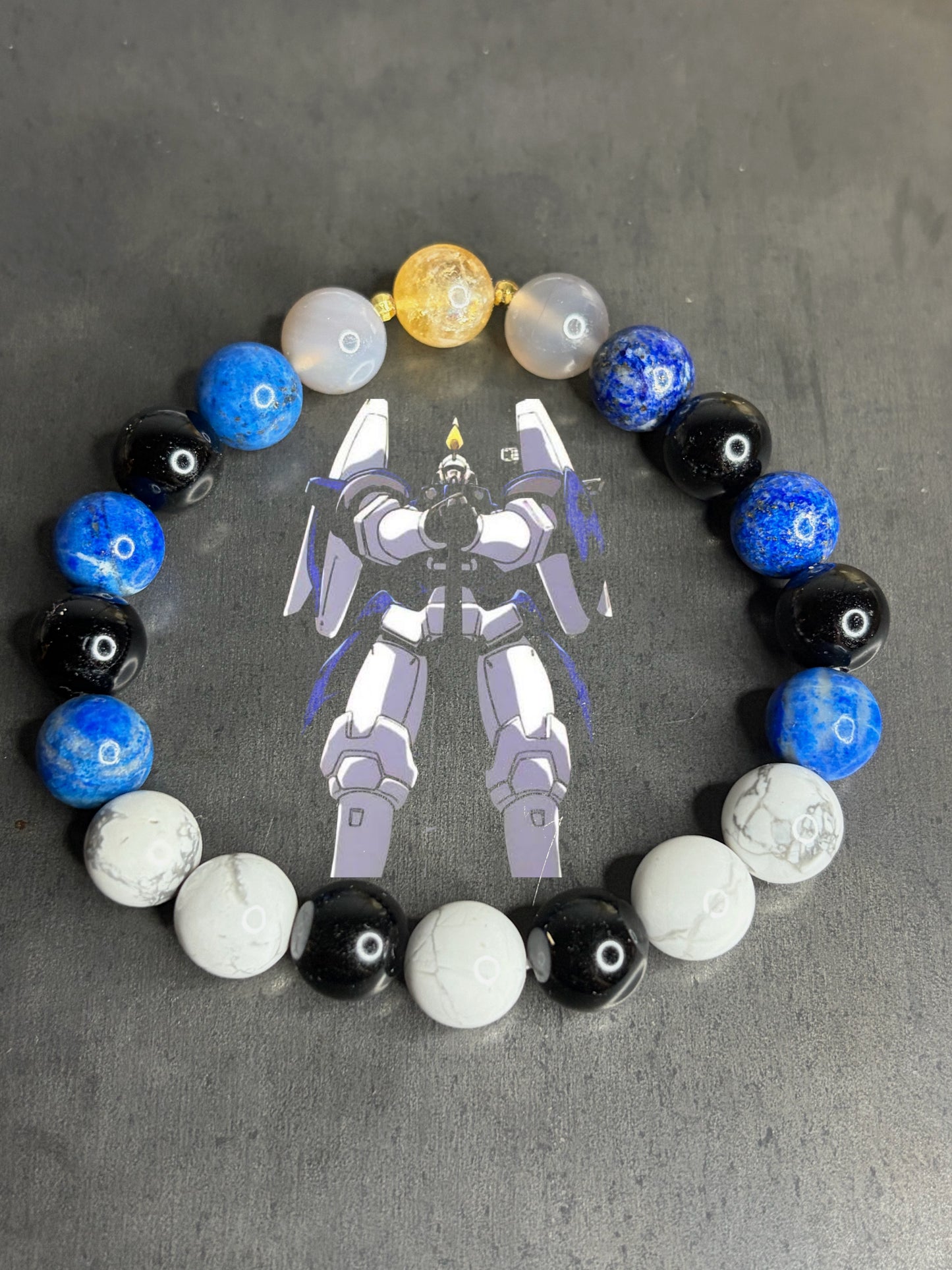 "Lightning Count II" Stretch Bracelet