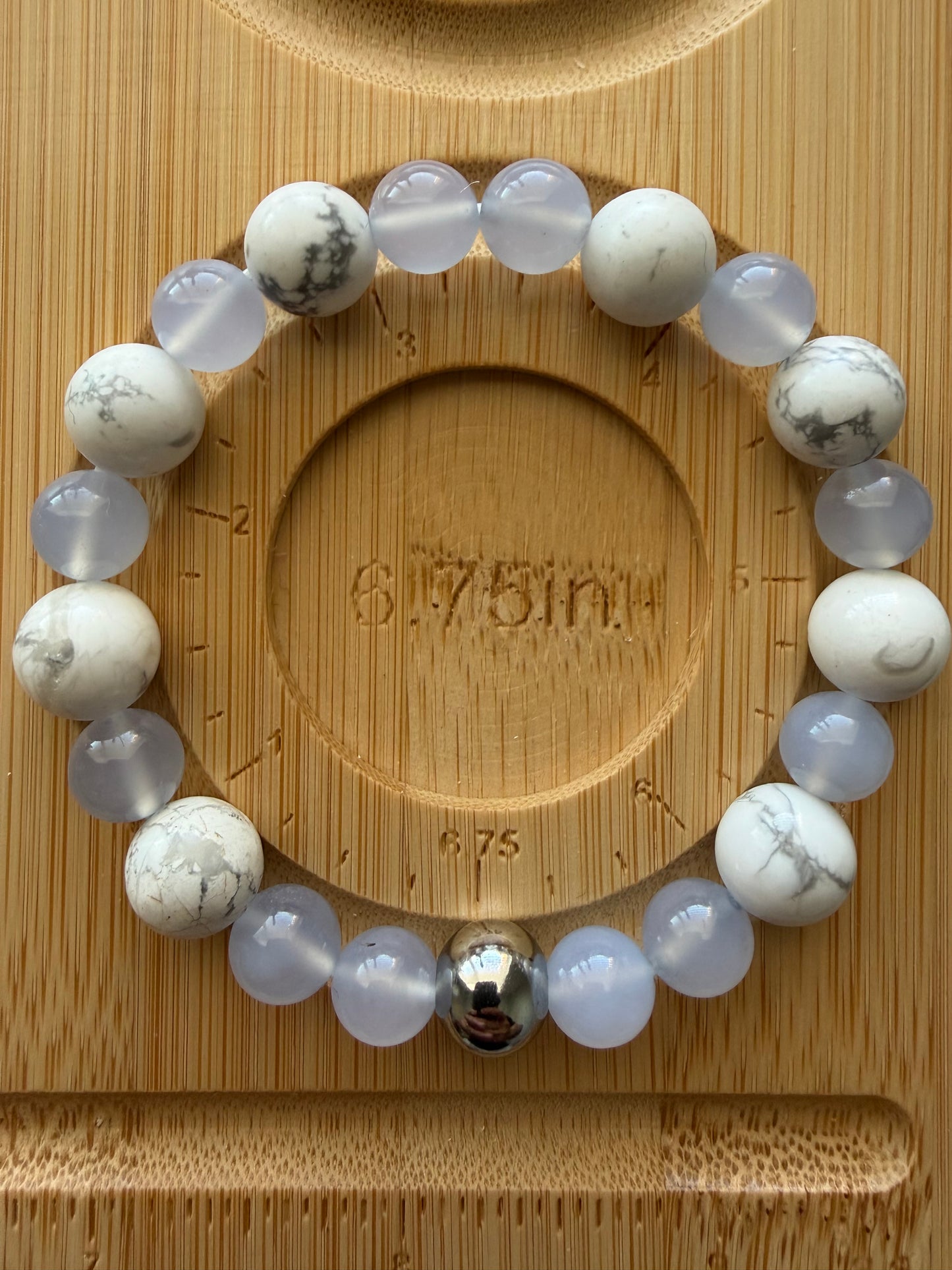 "Winter Reflection" Stretch Bracelet