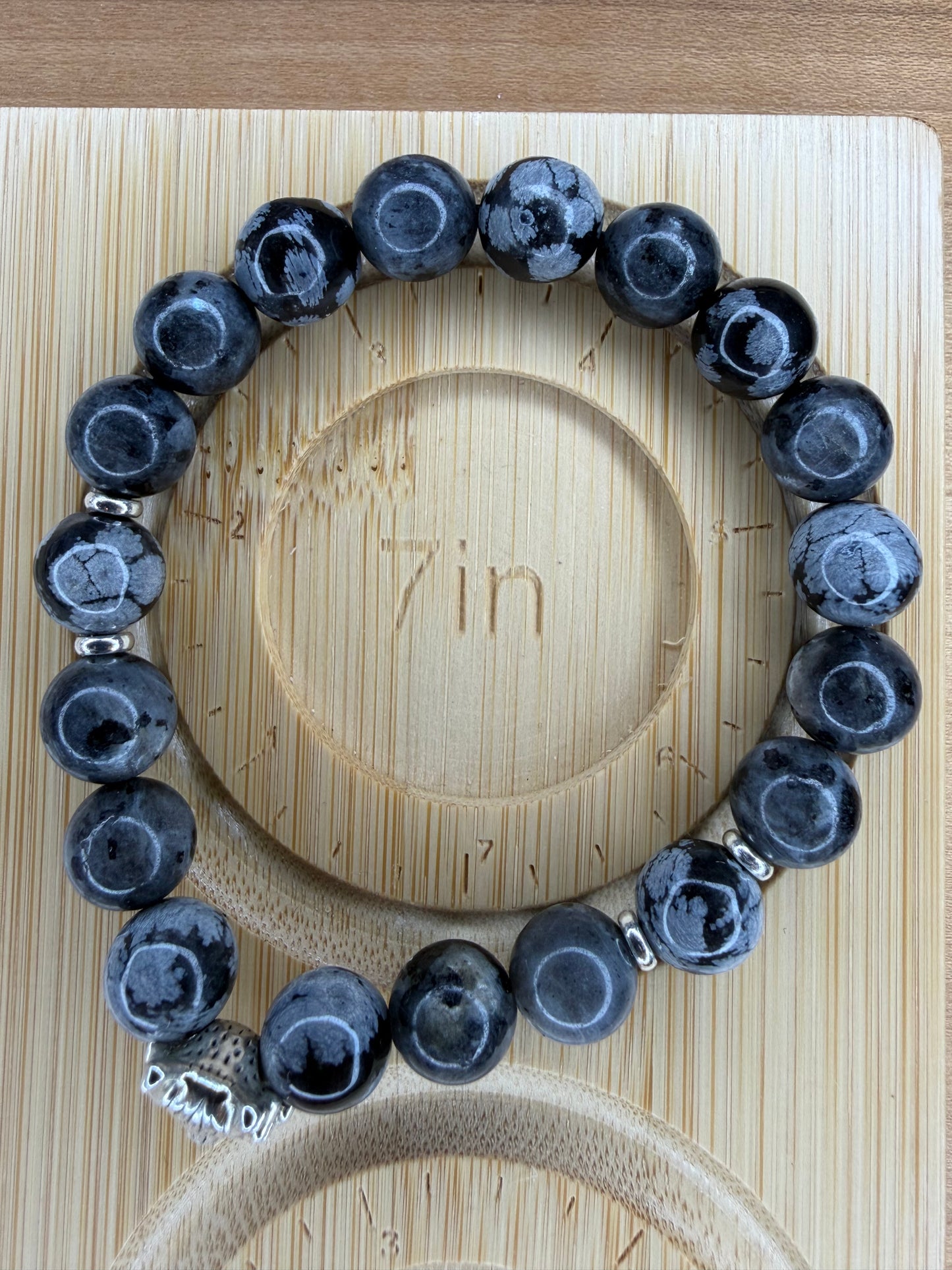 "Lone Wolf" Stretch Bracelet