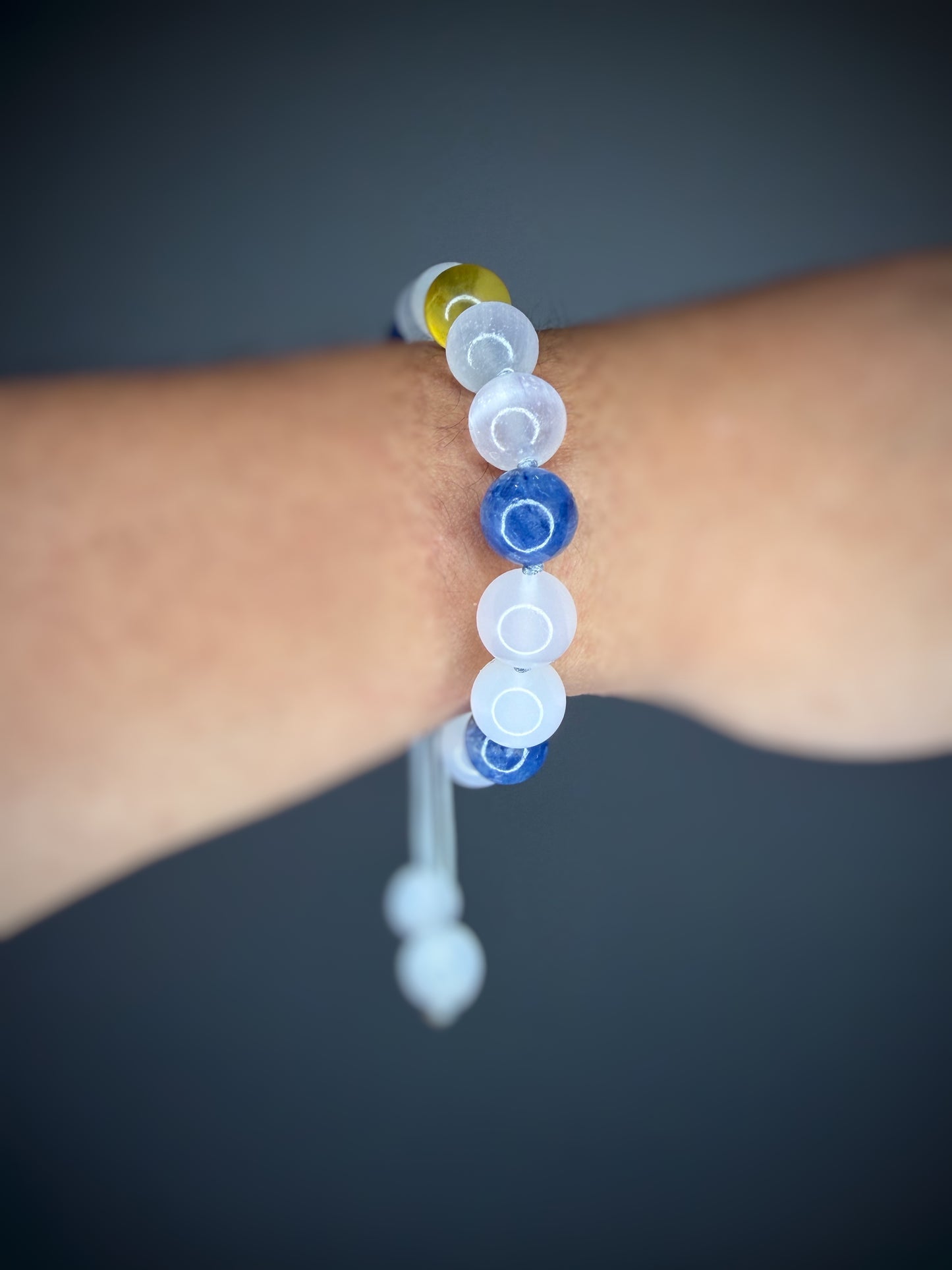 "Lightning Count III" String Adjustable Bracelet