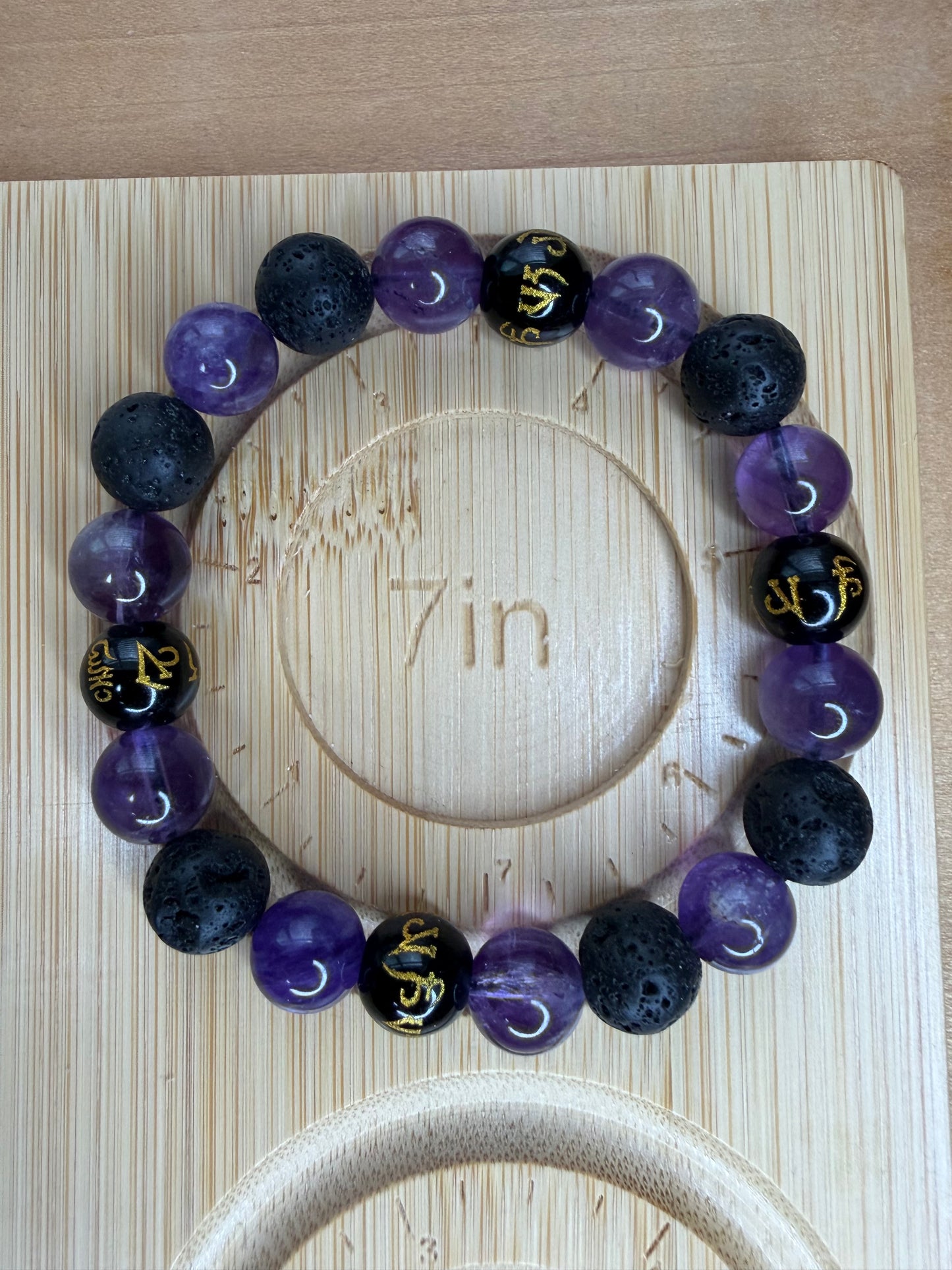"Balance" Mantra Stretch Bracelet
