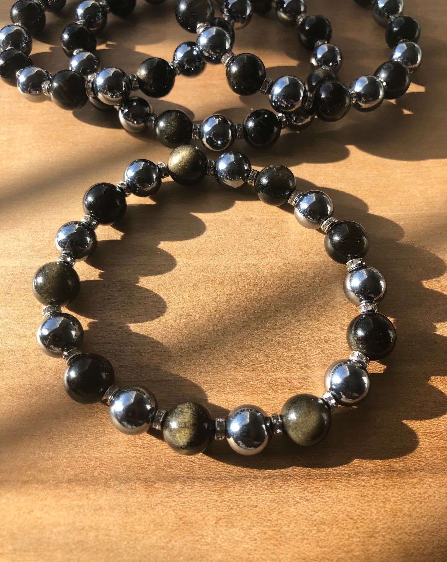 "Stone Pillar" Stretch Bracelet