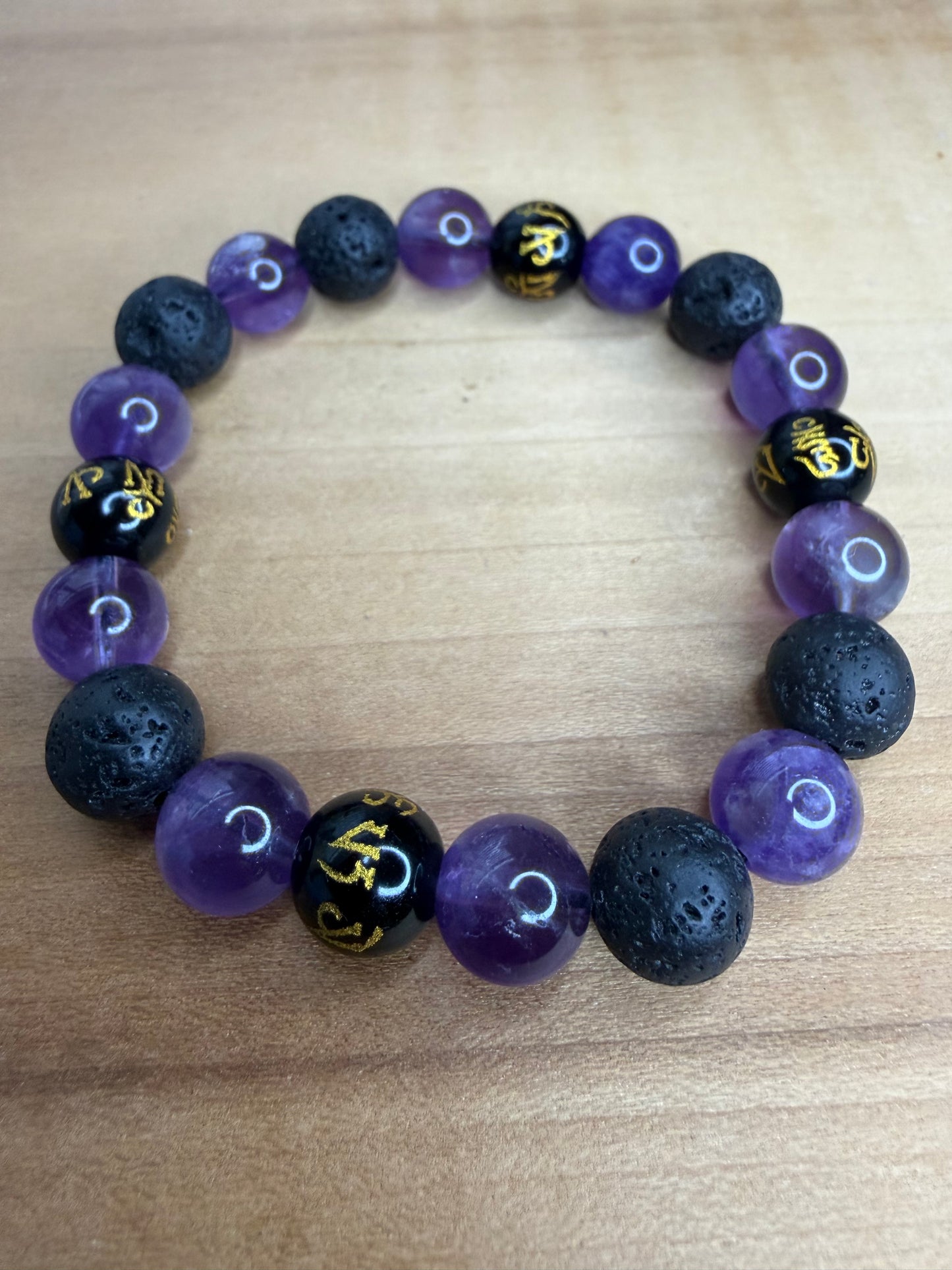 "Balance" Mantra Stretch Bracelet