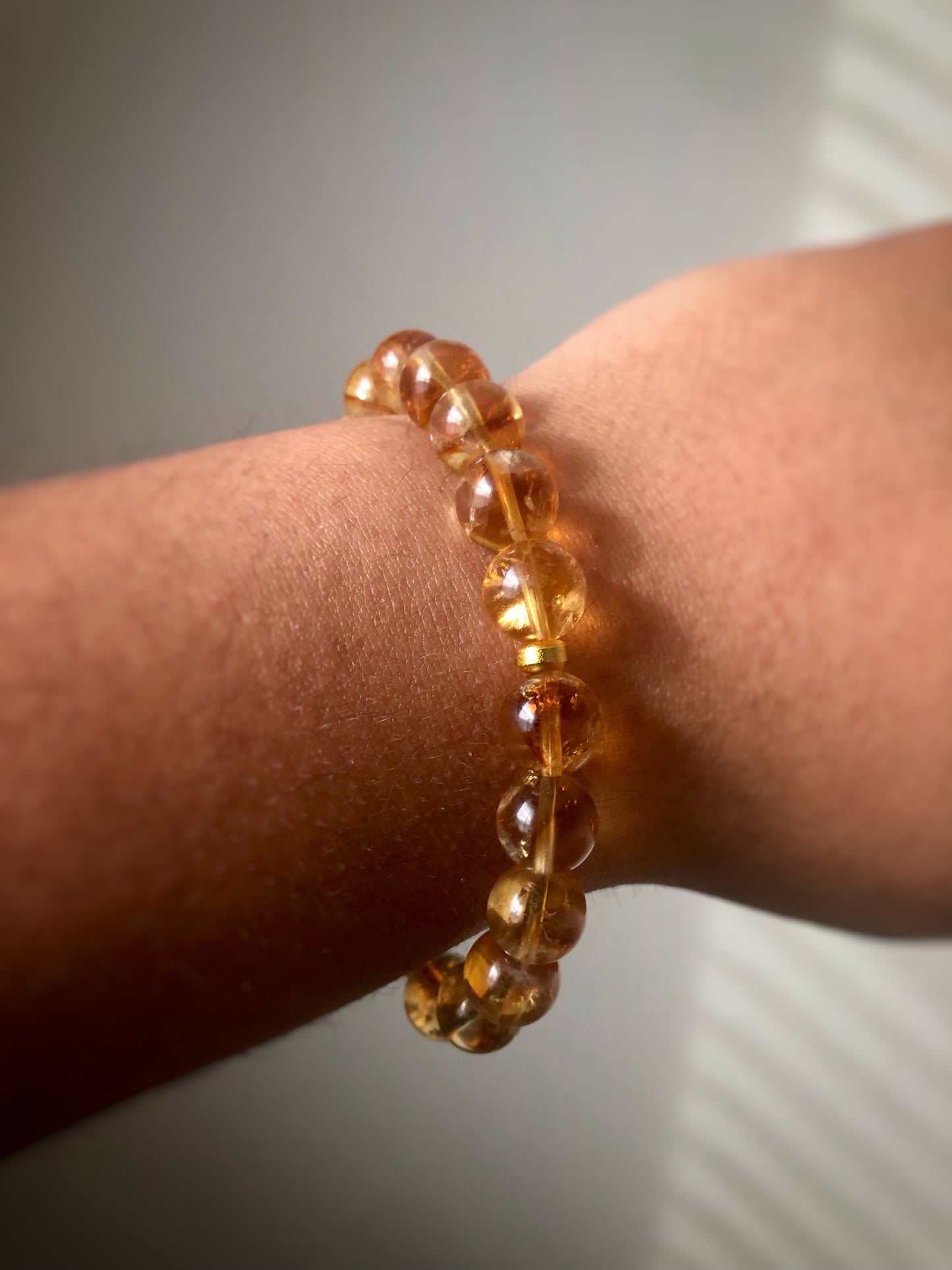 Honey Citrine Stretch Bracelet