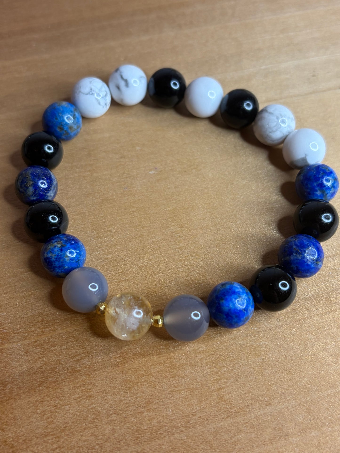 "Lightning Count II" Stretch Bracelet