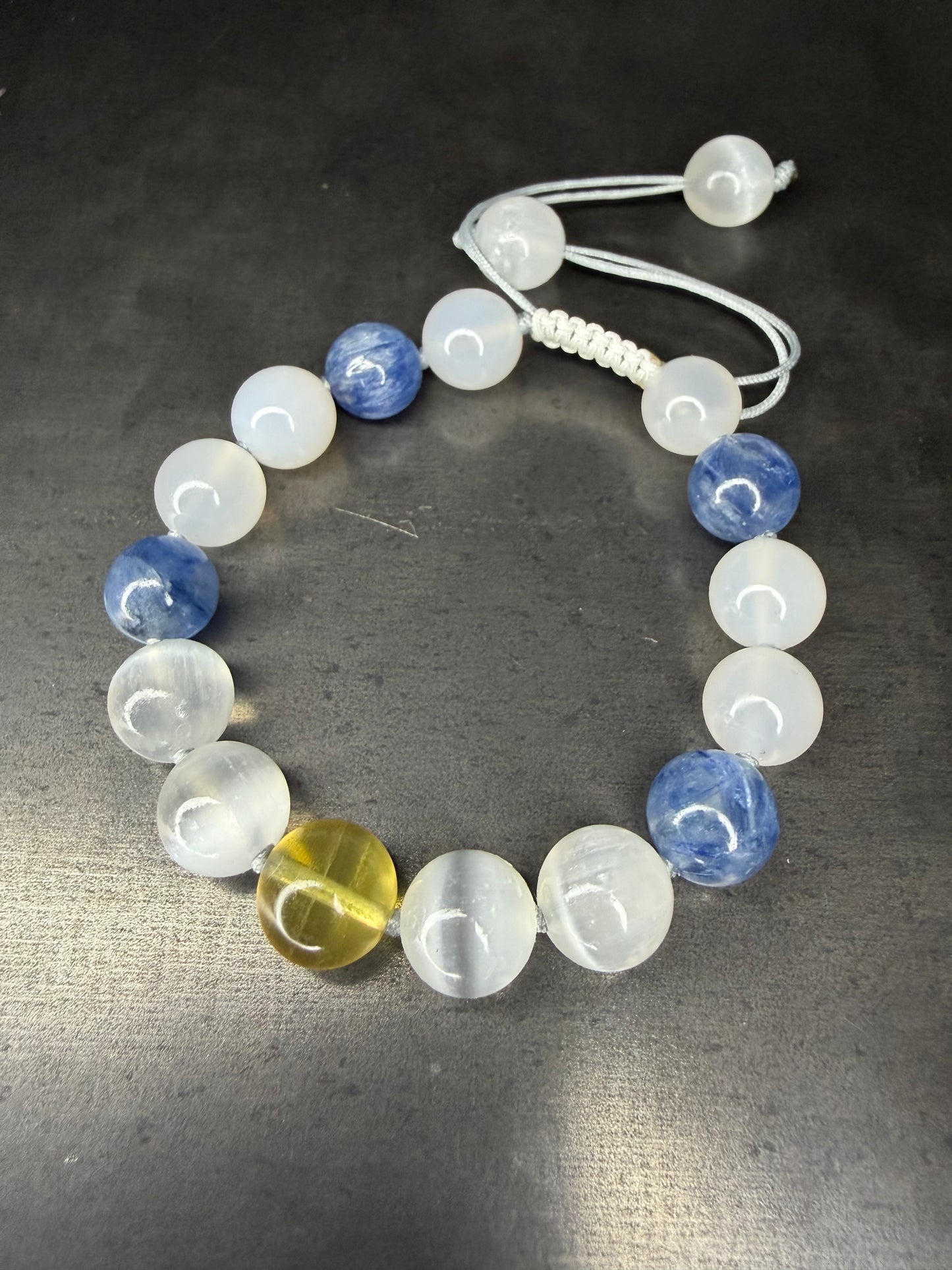 "Lightning Count III" String Adjustable Bracelet