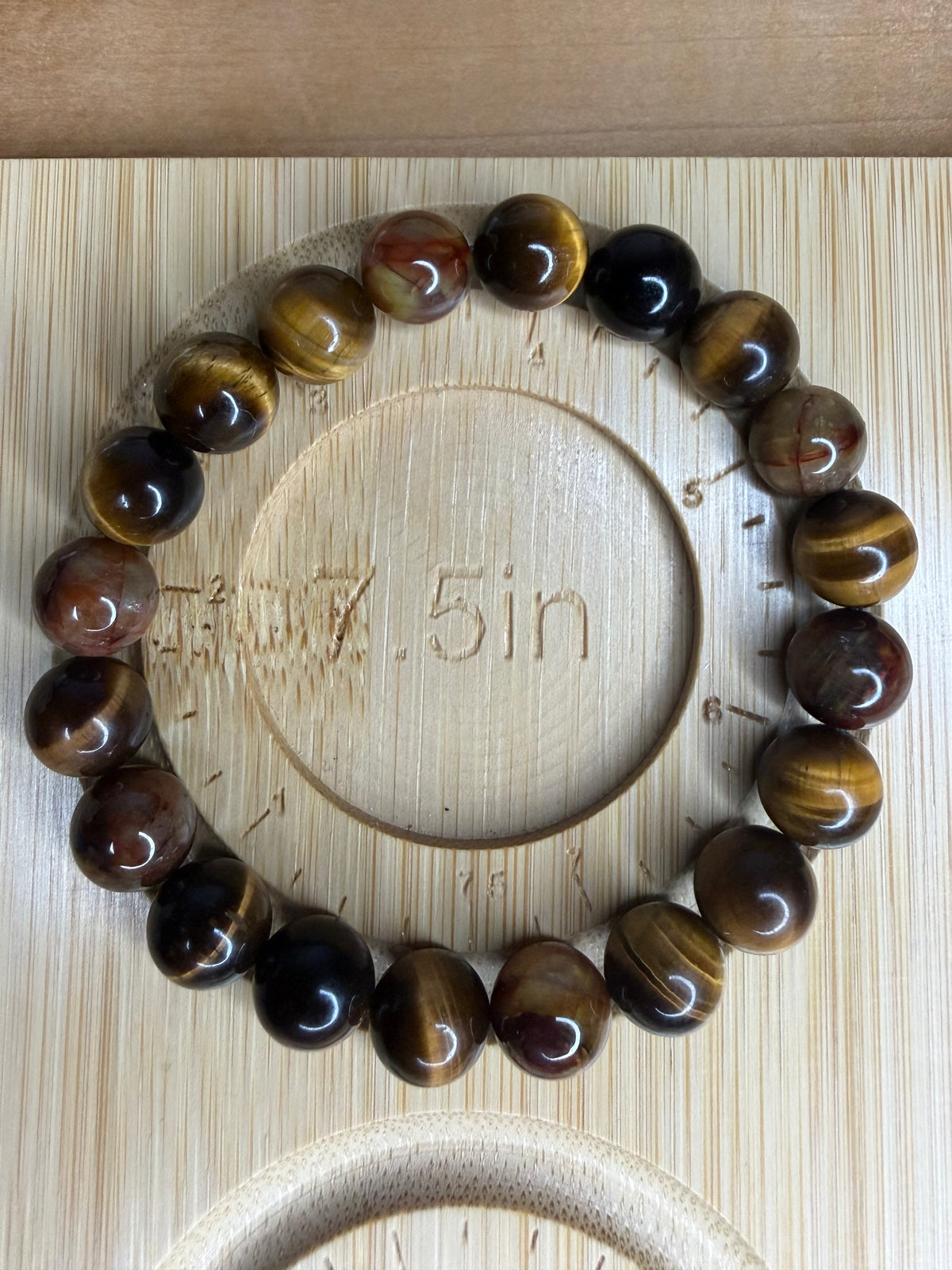 Tigers Eye/Pietersite Stretch Bracelet