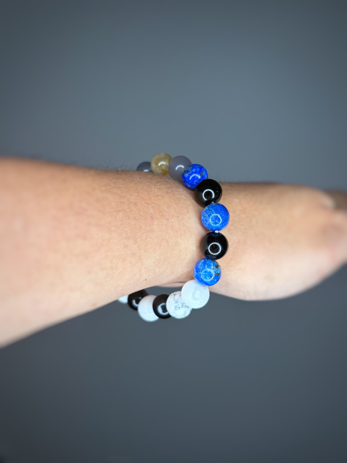 "Lightning Count II" Stretch Bracelet