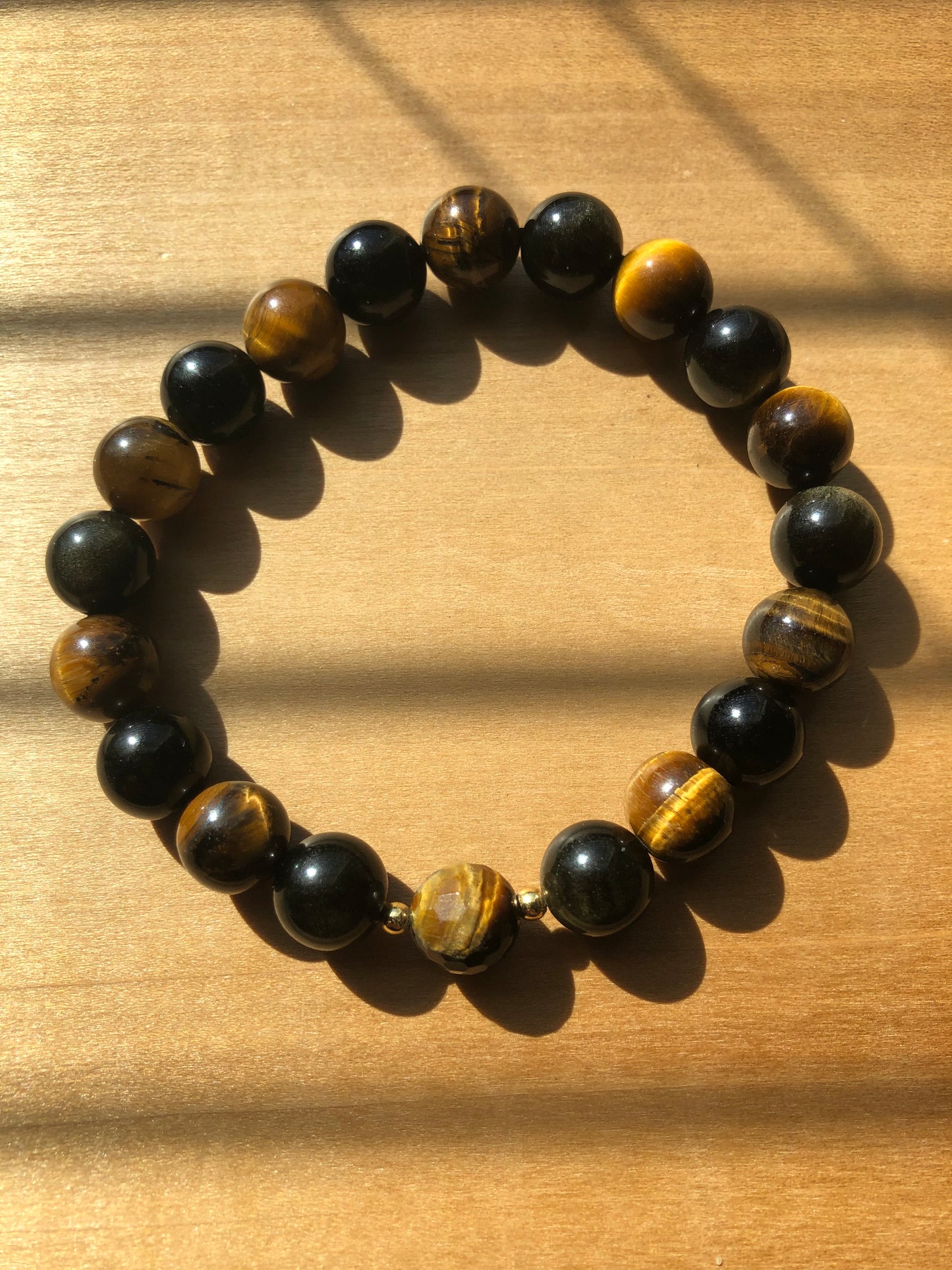 "Eye of the Tiger" Stretch Bracelet