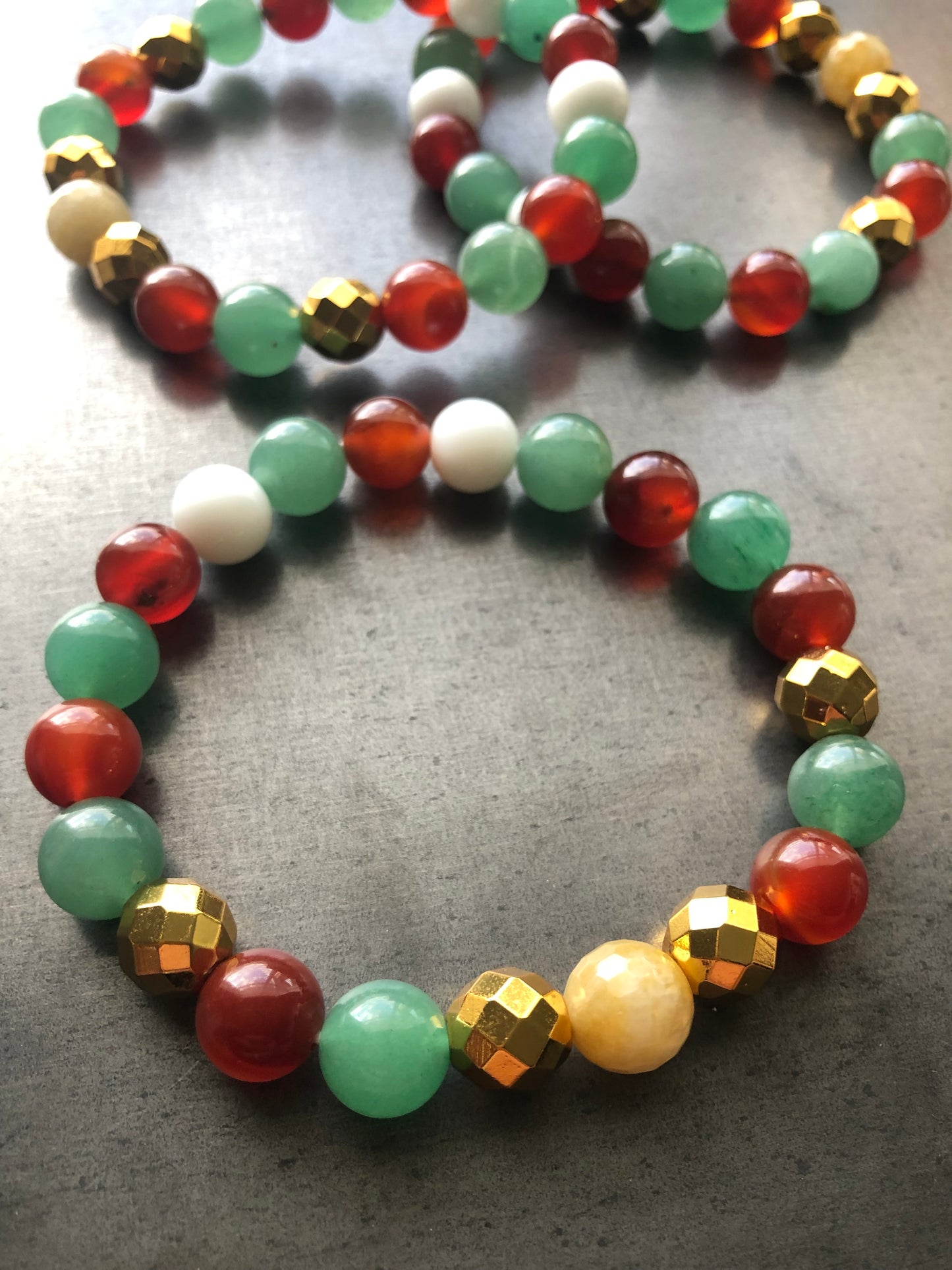 "Holiday Cheer" Stretch Bracelet