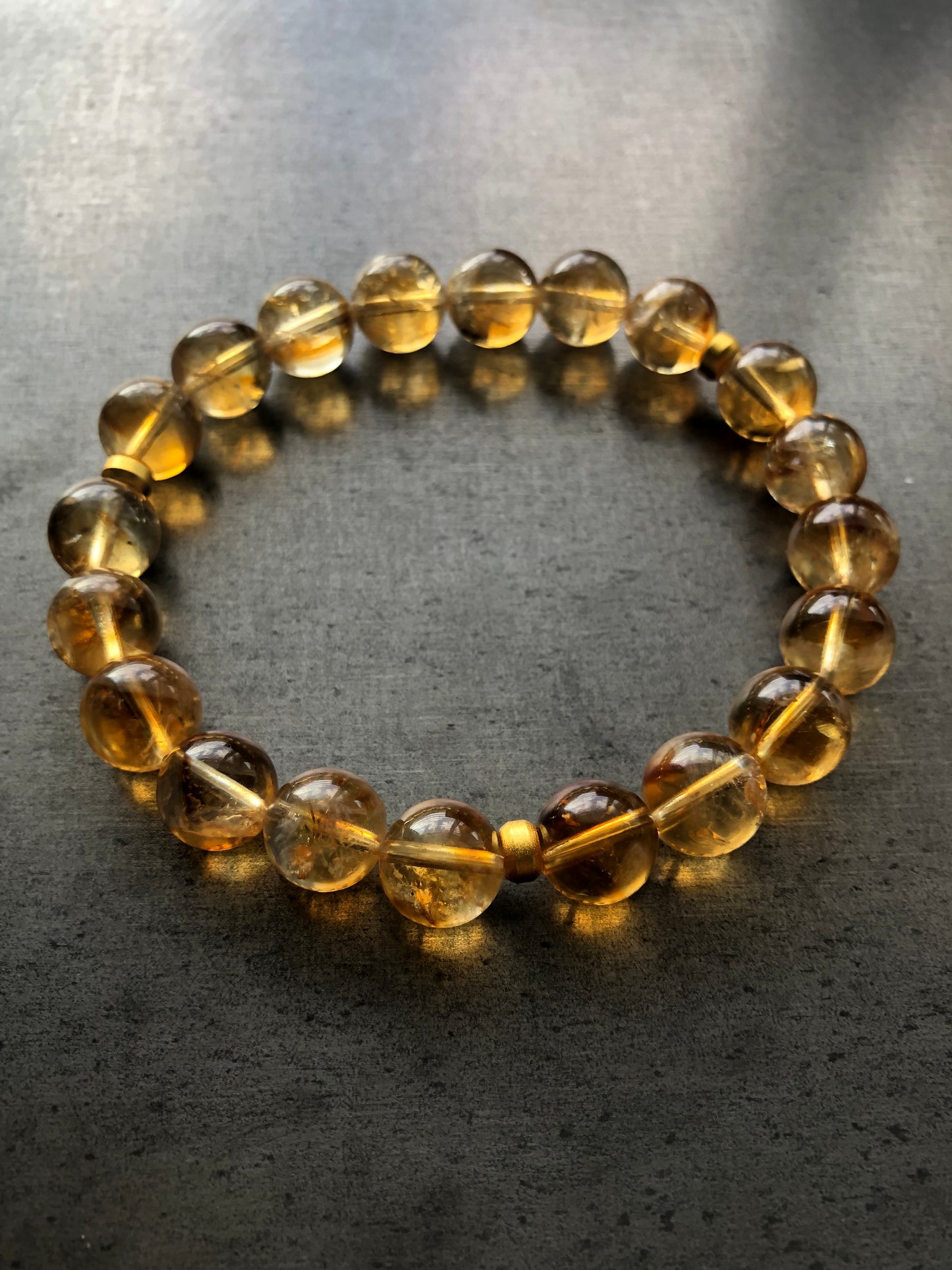 Honey Citrine Stretch Bracelet
