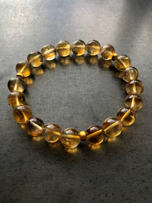 Honey Citrine Stretch Bracelet